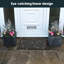 Non-Slip Geometric Outdoor Doormat