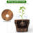 Edalene Wood Barrel Planter