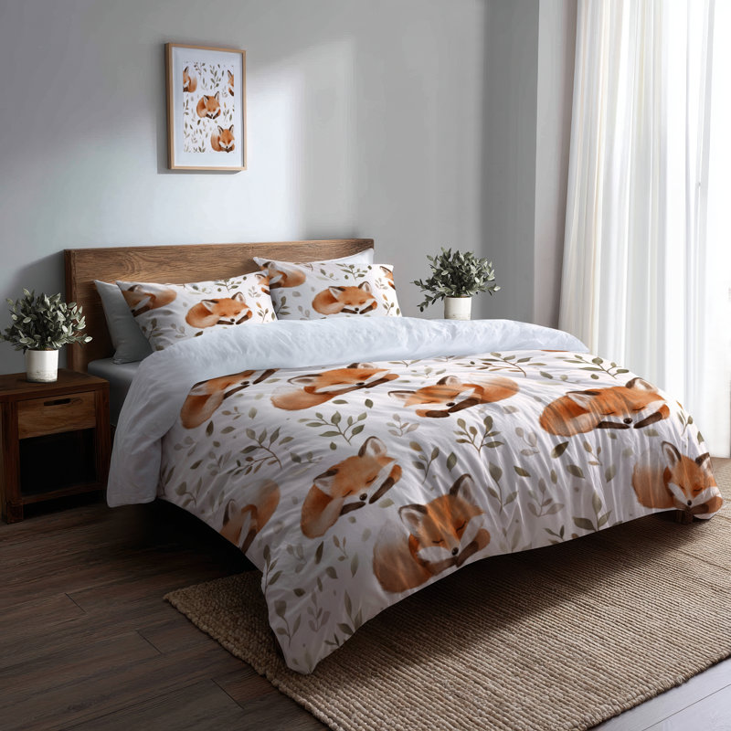 Ensemble de literie pour enfants 6 animaux, Queen Comforter + 3 Additional Pieces