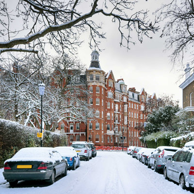 " Winter Street, London - England "
