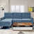 Chenille bleu marine est en rupture de stock