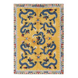 One-of-a-Kind 5’1”x7’2” Hand Knotted Area Rug