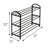 12 Pair Shoe Rack
