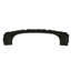 edgar berebi arts & craft ginkgo 3-1/2 inch center to center pull in matte black plate