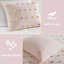 Édredon en coton pour lit simple / simple TG, rose, avec rembourrage, facile à nettoyer