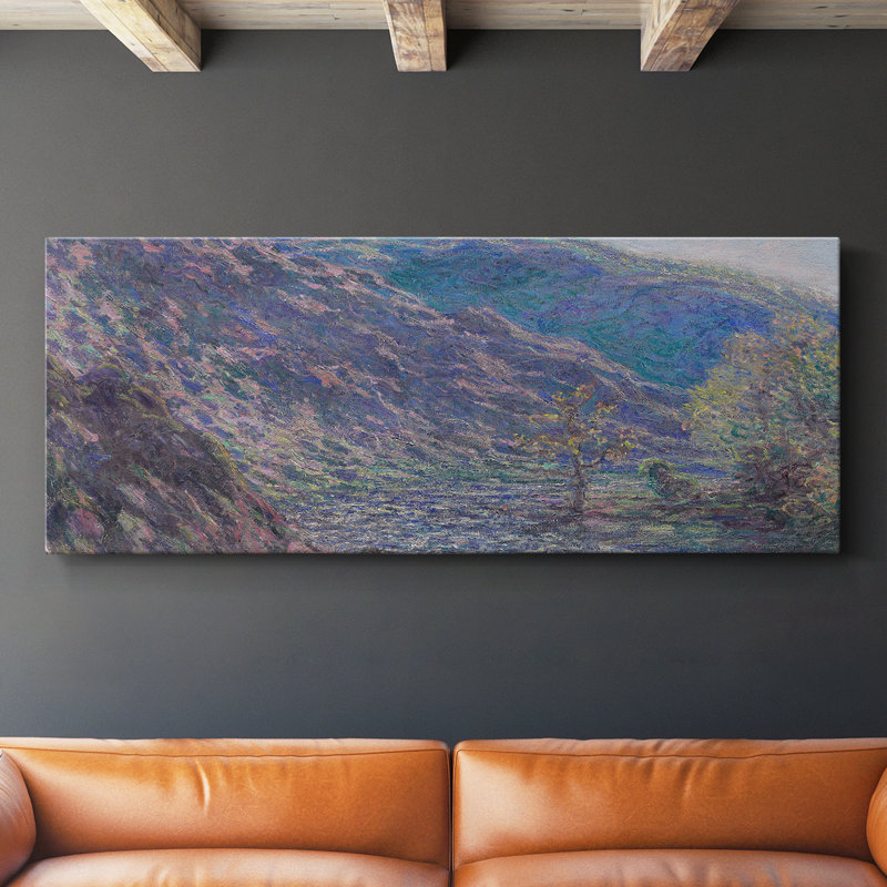 Série paysage - CCL XXXIX - Toile tendue avec châssis - Prêt à accrocher, H 12 po x l 30 po