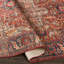 Tapis oriental rouge / rouge brique lavable à la machine Finessa-111105581
