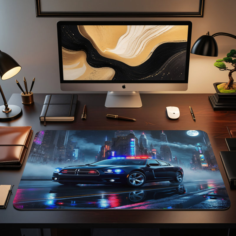 Polyester Desk Pad, 23.6x13.8