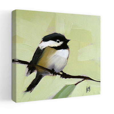 Art contemporain de la faune de la Mésange n ° 143