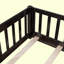 Floor Platform Bed With Fence Guardrails And Door-811018463-812468296