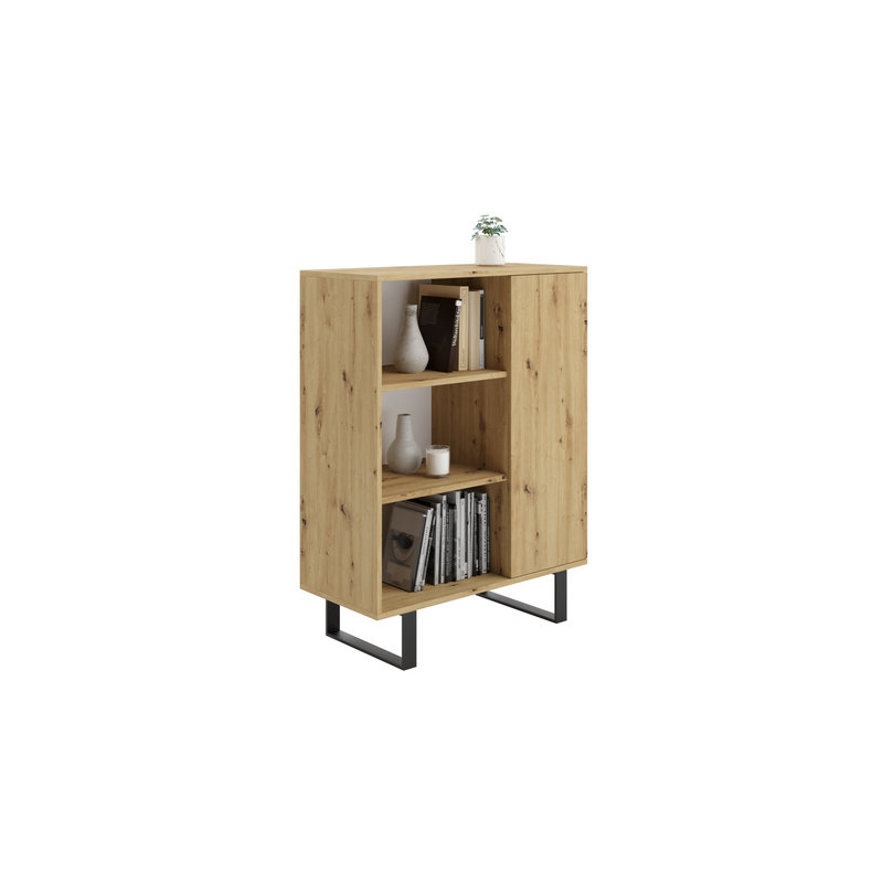 90cm Sideboard, Artisan Oak