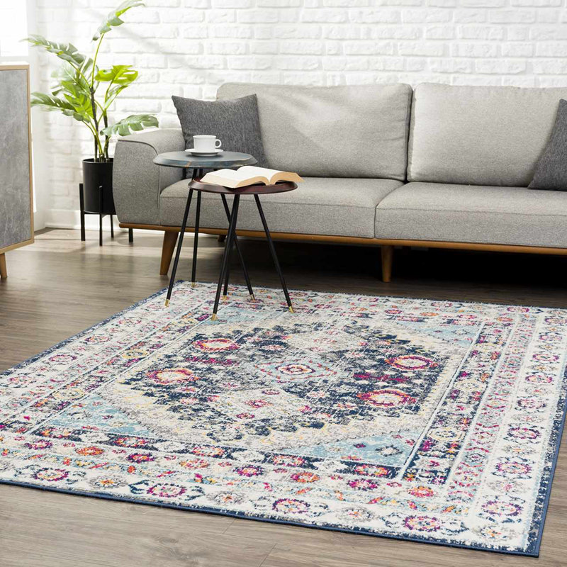 Cobien Oriental Indoor Rug, Rectangle 3'11" x 5'7"