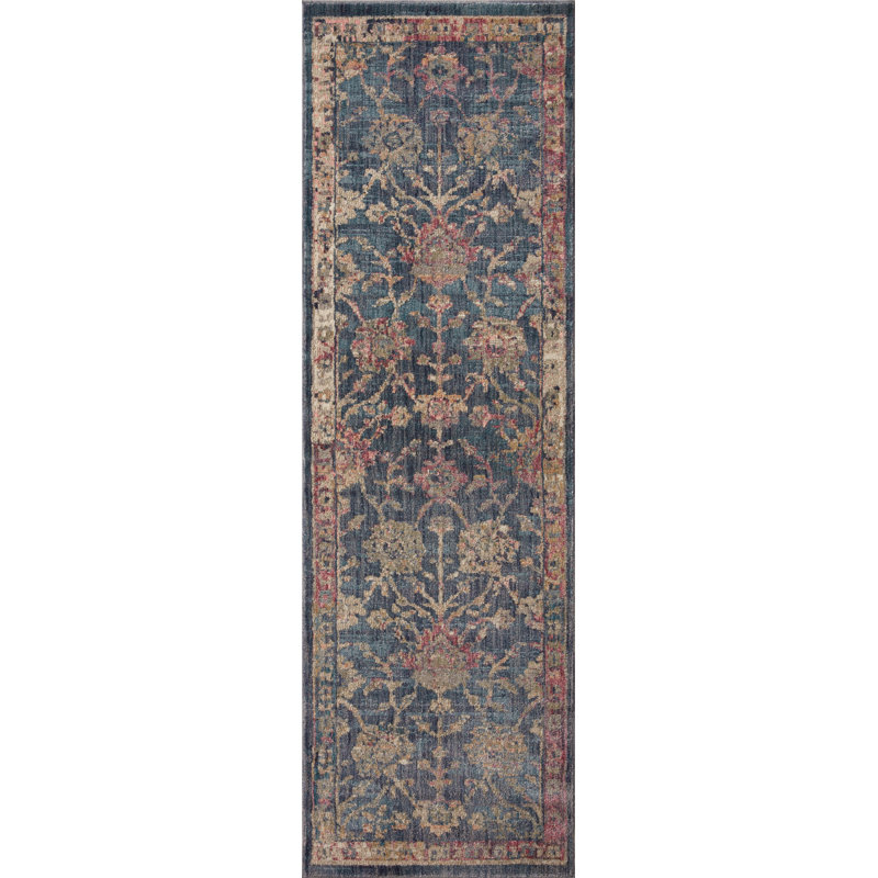 Febbas Oriental Indoor Rug, Runner 2'7" x 10'