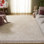 Tapis ivoire / rose Easy Care 212