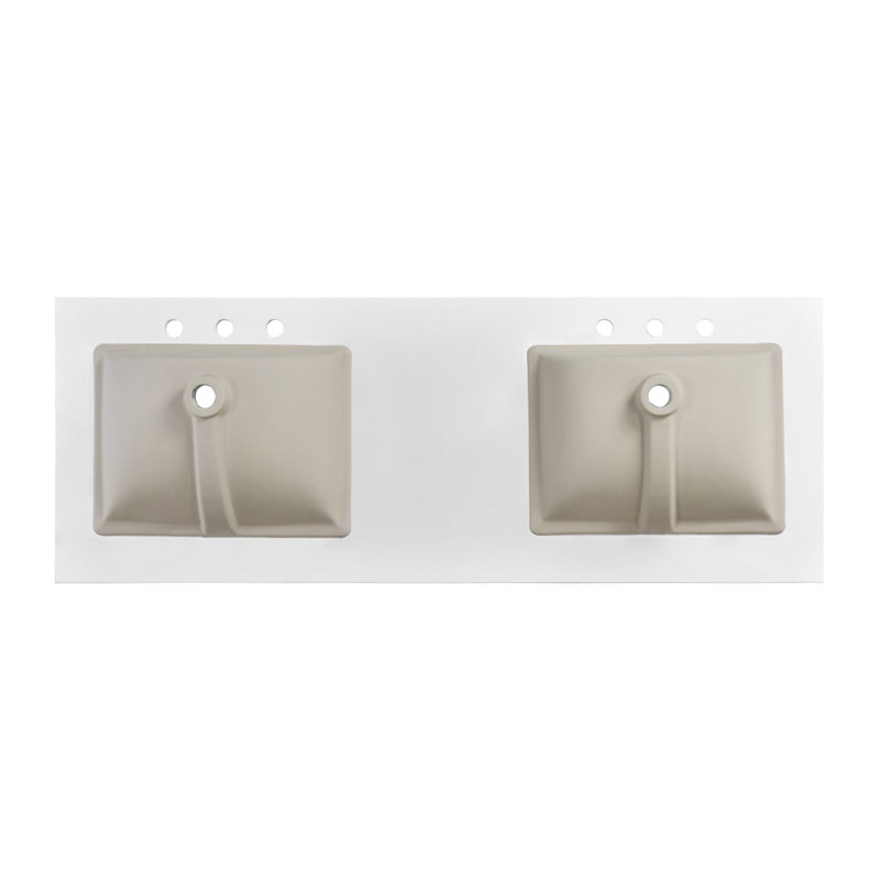 bathroom stone vanity top lightning white, White