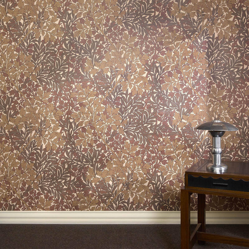 FOLIAGE Magna Wallpaper  - Earth 9'10" - full height wallpaper