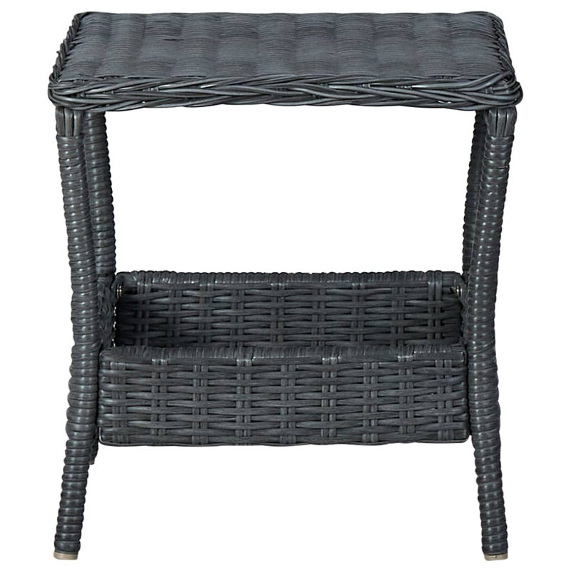 Table basse Brilie, Gris foncé