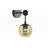 Industrial 2 Light Glass Globe Wall Sconce