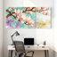 «Magnolia Watercolor Magnolia Blossoms On Branches», ensemble de 3 impressions sur toile