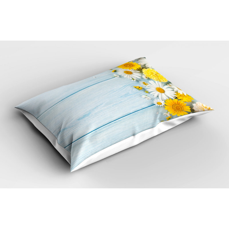 Garden Polyester Floral Sham Set, Twin