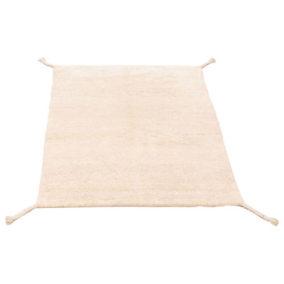 Tapis crème unique de 4 pi 7 po x 6 pi 5 po