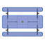 Long Rectangular Picnic Table-1632713313