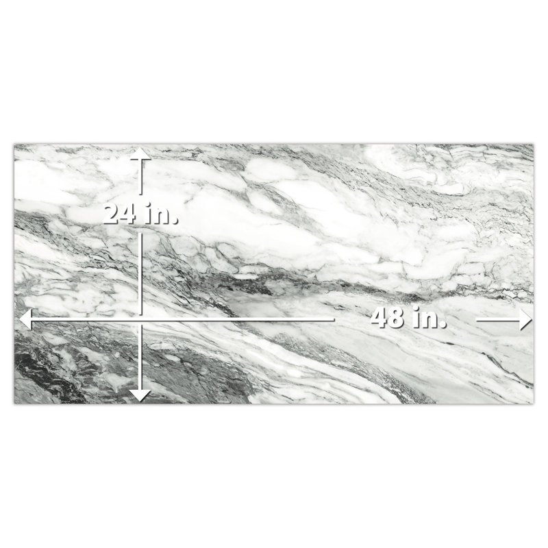 Touche 23-1/2 In. X 47-1/8 In. Porcelain Floor And Wall Tile