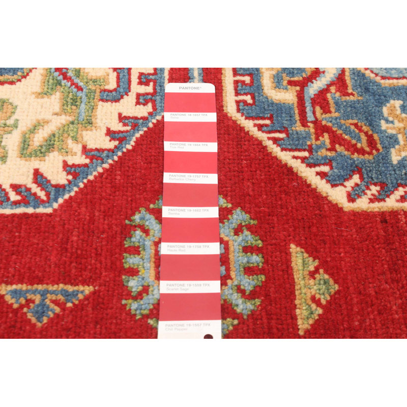 Tapis de couloir unique en laine noué à la main 2 pi 11 po x 9 pi 11 po nouvel âge Moni