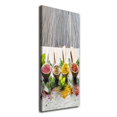 Spices - Wrapped Canvas Print