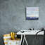 «Blue Wave No 1» par Suzanne Nicoll, art mural sur toile, 26 po x 26 po-587740135