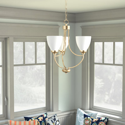 Lustre empire à 3 lumières Cariah