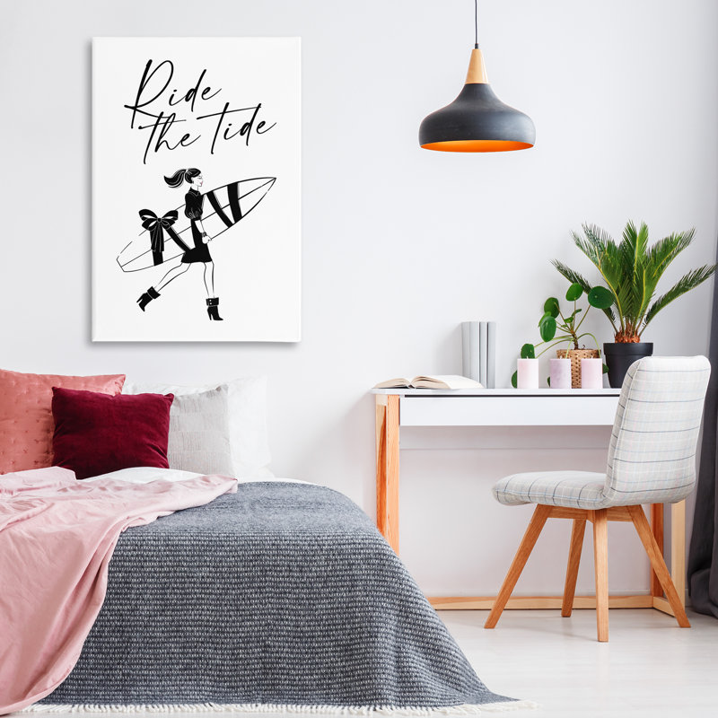 «Ride The Tide Surfer» par Martina Pavlova, H 45 po x l 30 po