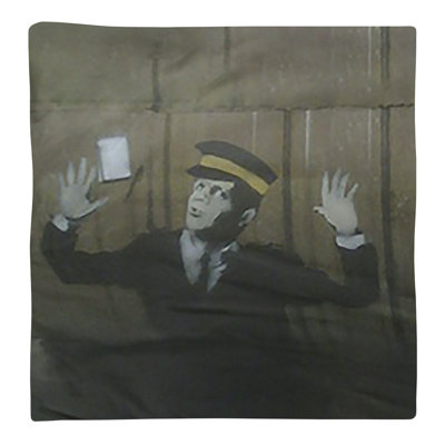 Banksy Graffiti No Pattern Square Napkin