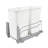 Rev-A-Shelf Double Pull Out Trash Can 27 Qt with Soft-Close-87350620