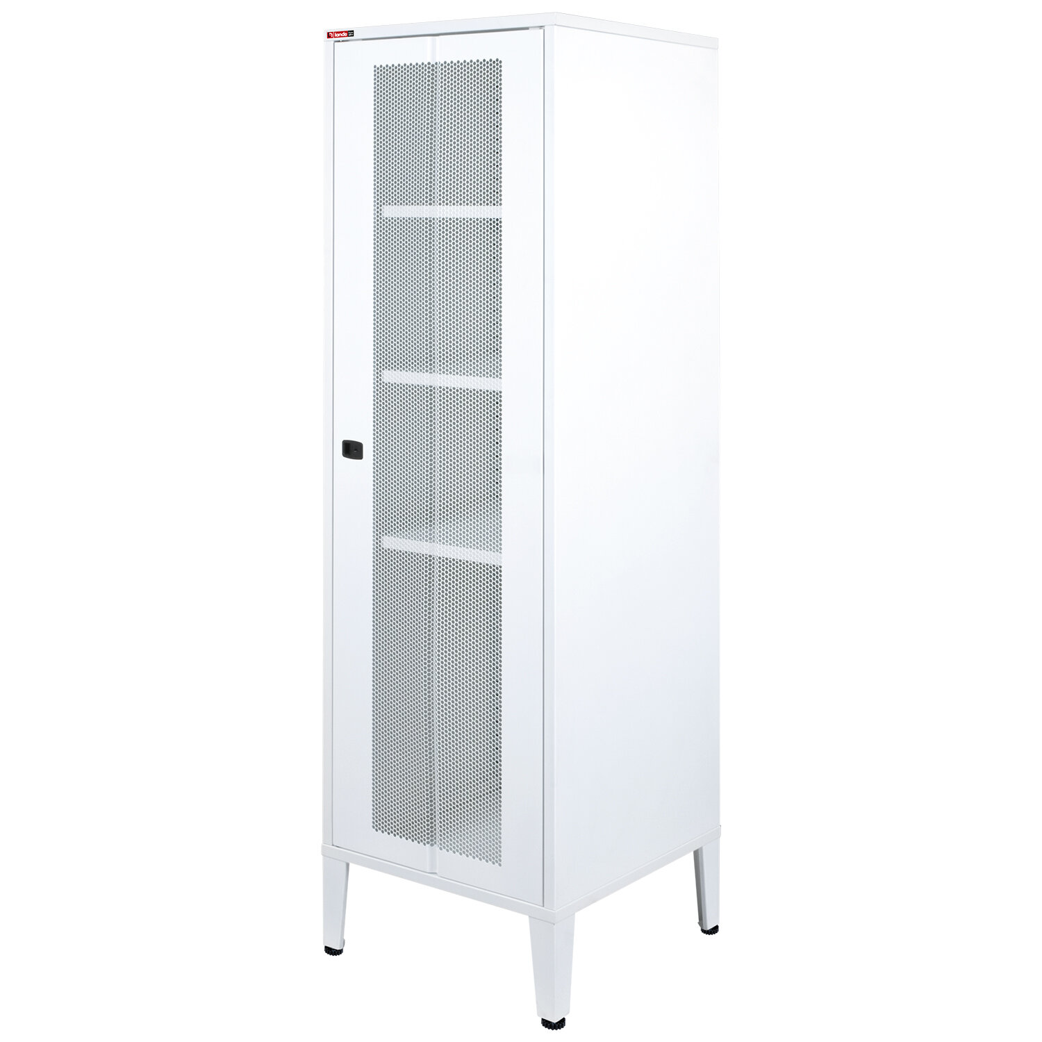 Kizzi 5 - Shelf Storage Cabinet Inbox Zero Finish: White