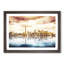 Reflection Of The Toronto Skyline - Single Picture Frame Painting on MDF-56758780-56758779