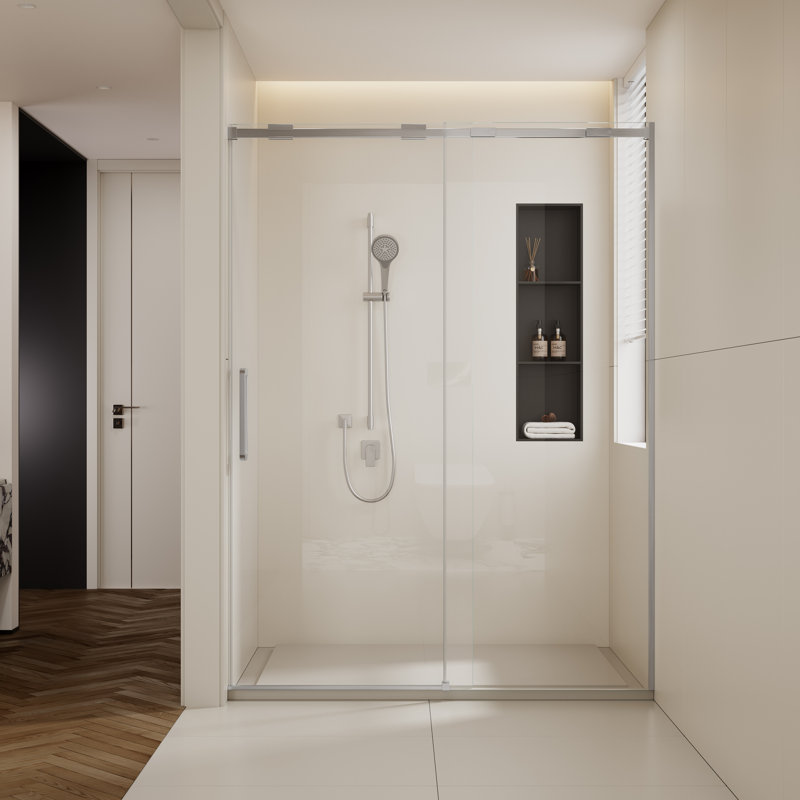 Douche moderne sans couture coulissante en acier inoxydable 304