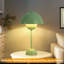 Petite lampe de table moderne à abat-jour en forme de dôme, lampe de table de chevet rétro minimaliste champignon minimaliste-890272440