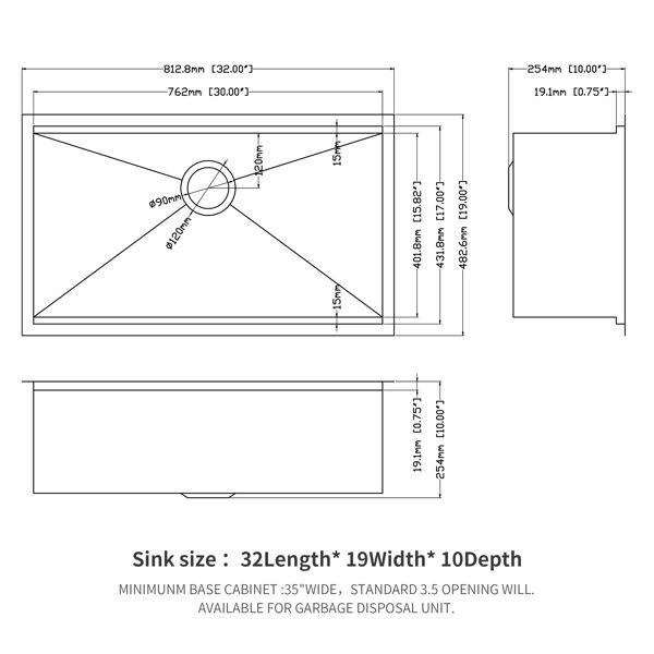 Dimensions du produit
