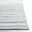 Ilona Striped Hand-Woven Flatweave Cotton Area Rug in Ivory/Light Blue-25415063