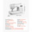 Computerized Sewing Machine Digital Sewing Machine 60 Stitch Applications