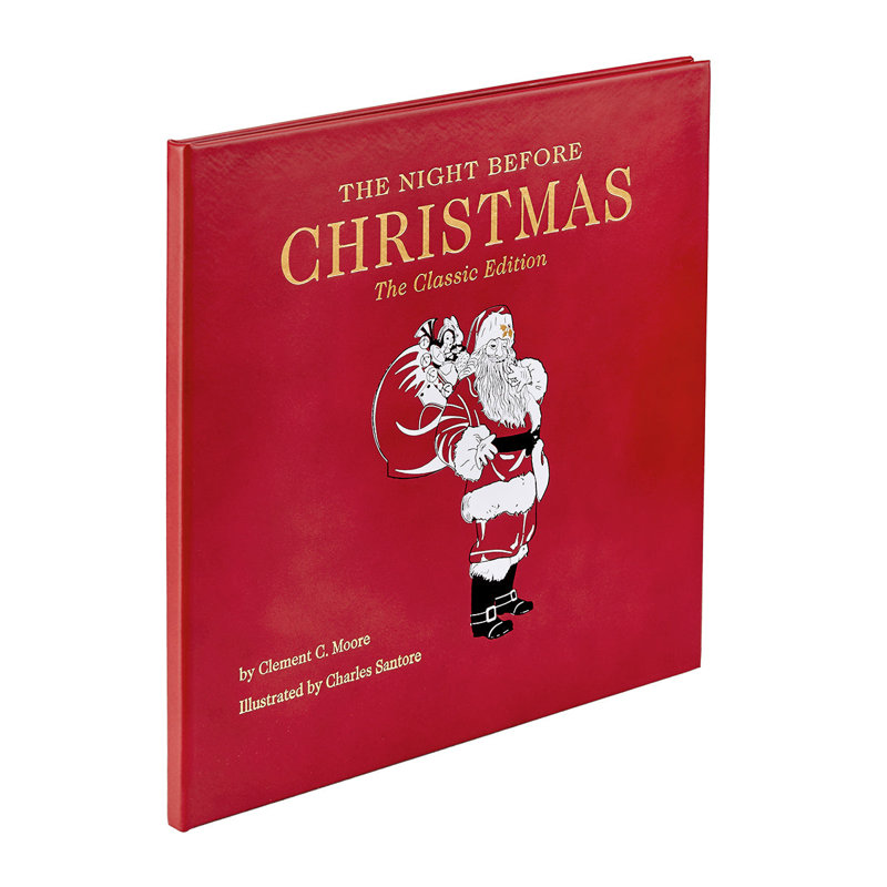 The Night Before Christmas Leather Bound Classic Children's Book