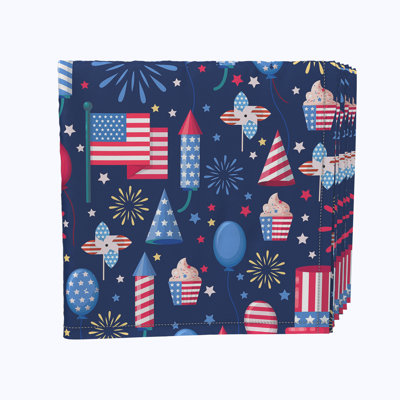 Polyester Geometric Square Napkin