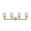 Petit luminaire pour salle de bain 4 lumières Cailen de la collection Edison-71799724-90991159