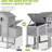 17.1 Square Feet Chicken Coop with Chicken Run For Up To 4 Chickens-1913813011
