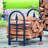 23'' W Metal Log Rack