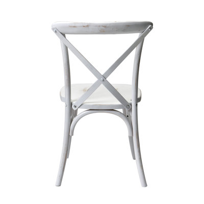Chaise d'appoint en bois massif
