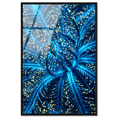 Neon Bloom Print by Oliver Gal