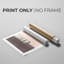 Colorfield Compliment IV - Impression sur toile seulement - NON-CADRE