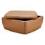 Repose-pieds en cuir Janice
